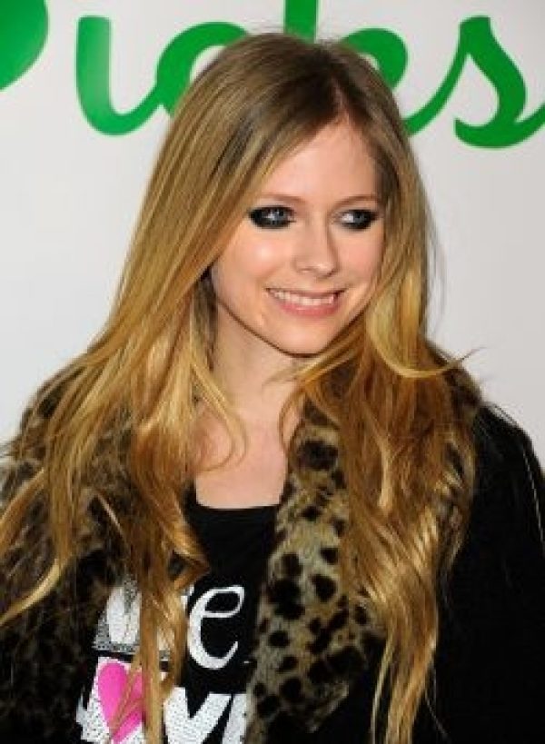 La chanteuse Avril Lavigne.
