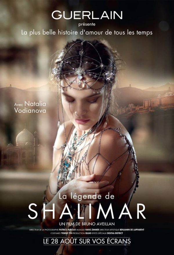 La maison Guerlain lève le voile sur la "Légende de Shalimar", dans un film incarné par Natalia Vodianova.