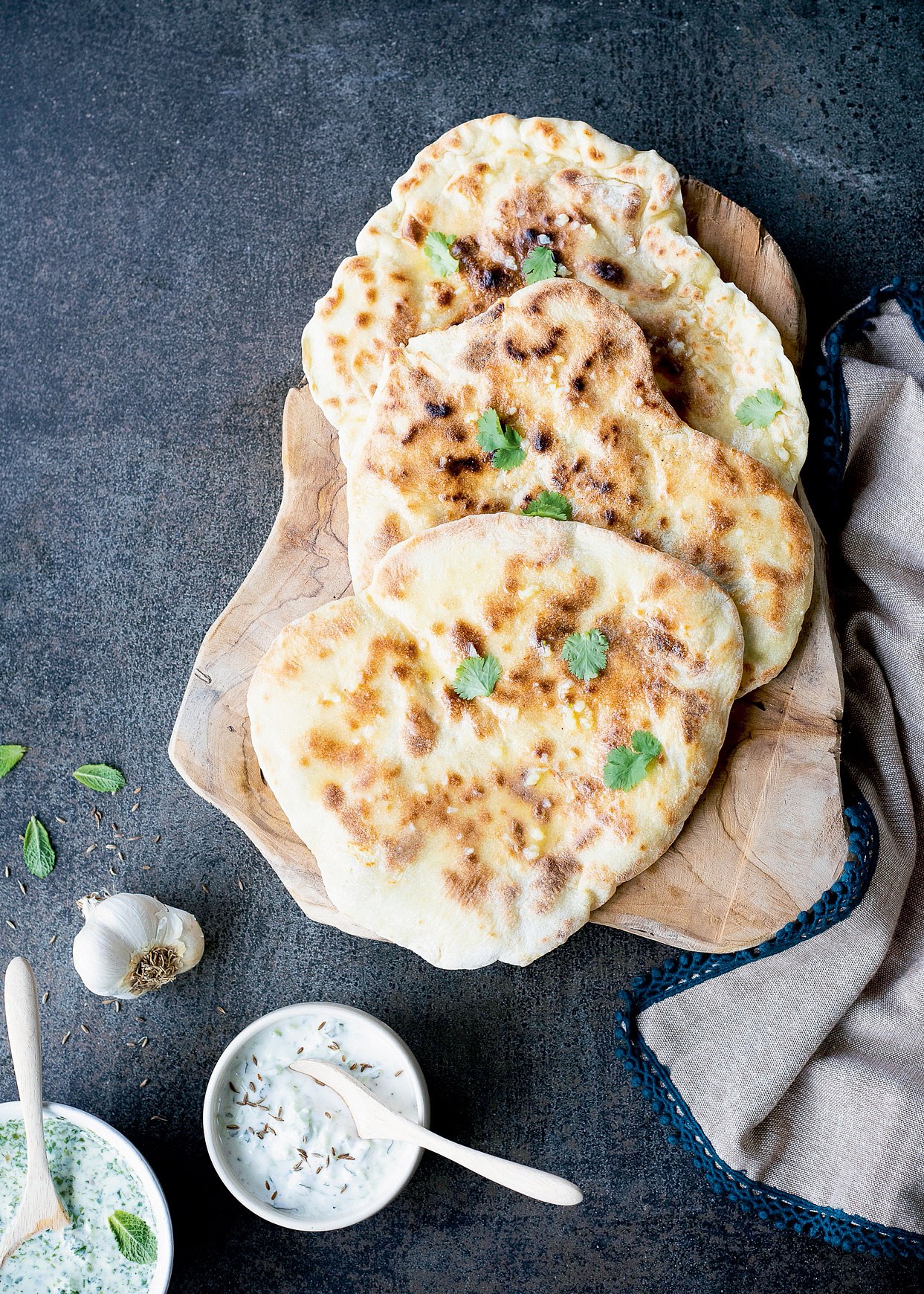 naans fromage recette