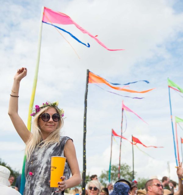 Glastonbury Festival: 10 head band flower power