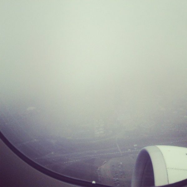 Bye bye brouillard genevois...