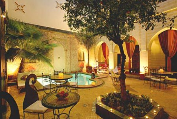 Hôtel Riad Amira (Marrakech, Maroc).