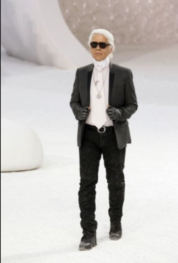 Le créateur allemand Karl Lagerfeld.