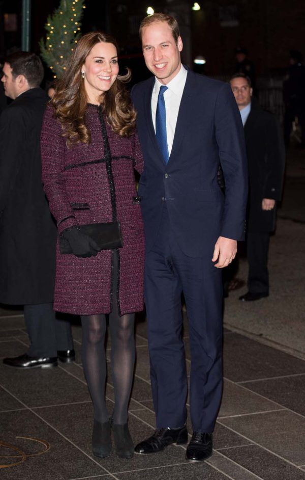 Kate Middleton et le Prince Williams, le 7 décembre 2014 à New York.