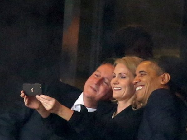 Le selfie d'Obama à la cérémonie pour Mandela.