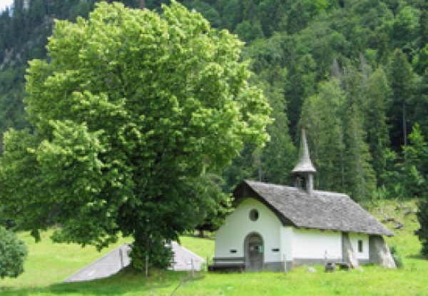 Une des dix chapelles de la randonnée de Charmey (FR).
