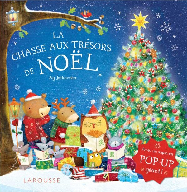 La chasse aux trésors de Noël, Ag Jatkowska, Ed. Larousse.