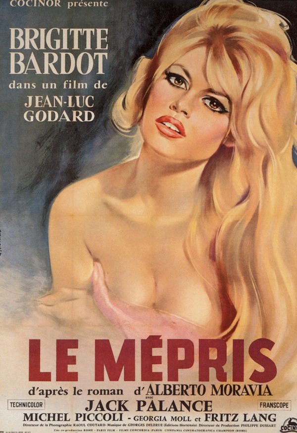 Le mépris, de Jean-Luc Godard, Cinémathèque suisse, Le Capitole, Lausanne.