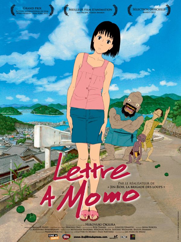 Lettre à Momo, d’Hiroyuki Okiura, Cinéma ABC, La Chaux-de-Fonds (NE), 16 h, jusqu’au 27 février 2015.
