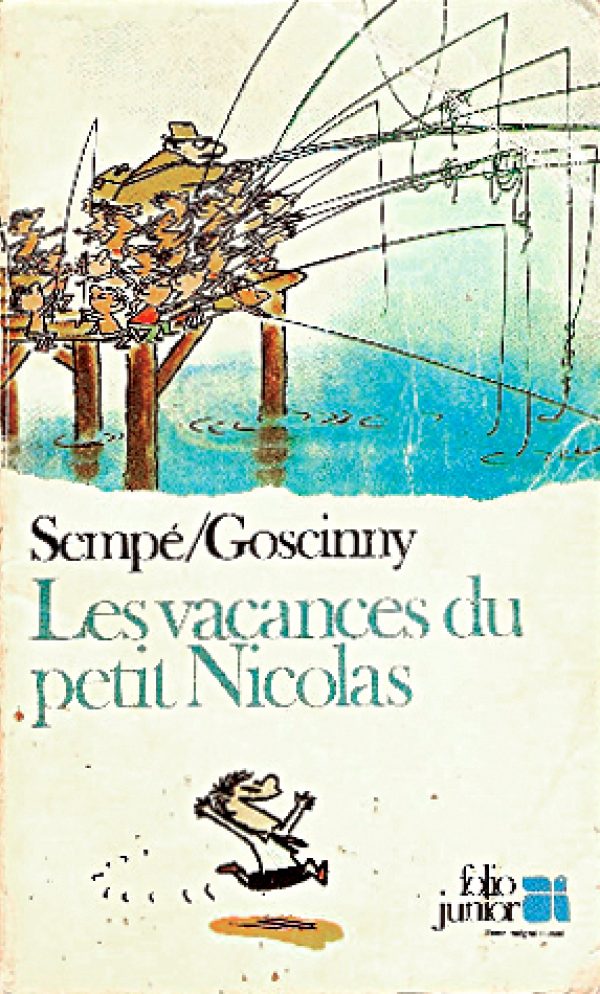 «Les vacances du Petit Nicolas», Jean-Jacques Sempé et René Goscinny. Disponible aux Ed. Gallimard Jeunesse.