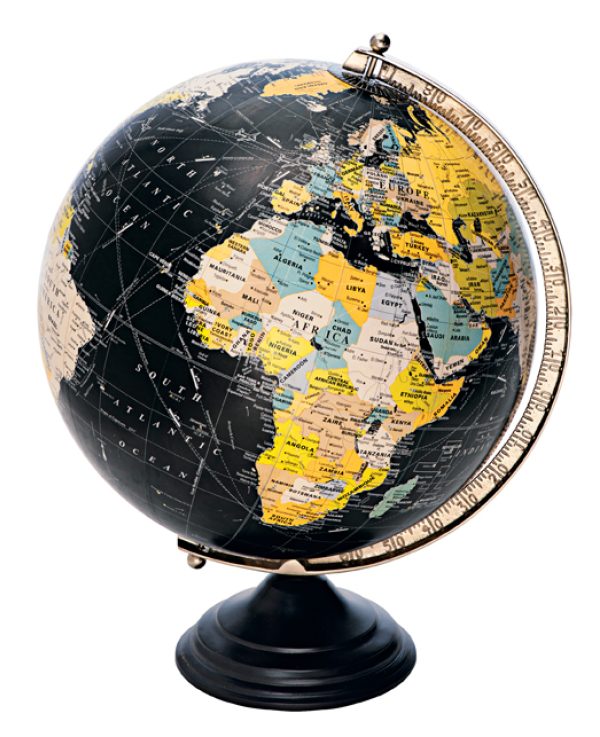 Globe terrestre en vente chez Globus dès 29 Sfr. 90.