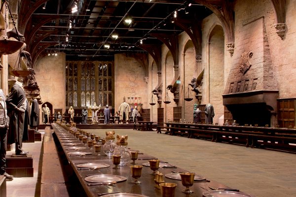 Les plateaux de Harry Potter.