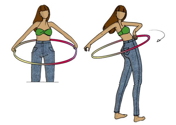 Le hula hoop pour affiner sa taille, comment s'y prendre