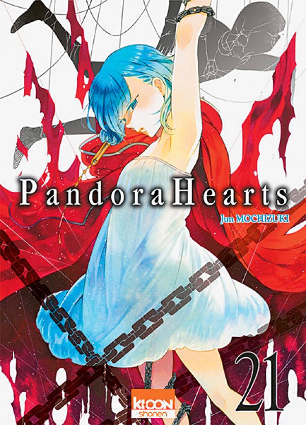 Pandora Hearts, tome XXI, de Jun Mochizuki, Edition Ki-Oon.