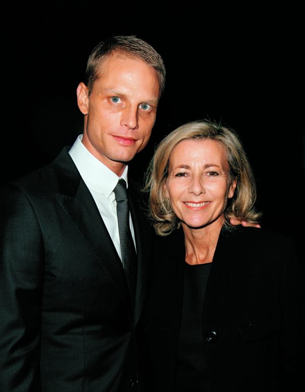 Arnaud Lemaire and Claire Chazal