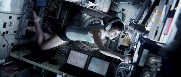 Sandra Bullock dans Gravity.