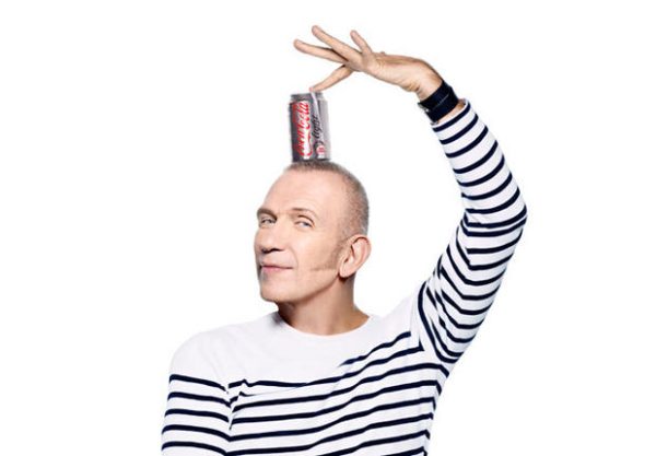 Jean-Paul Gaultier, Directeur artistique de Coca-Cola light en 2012.