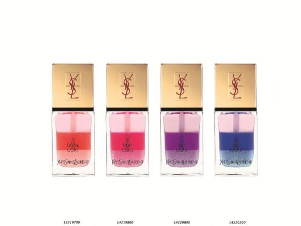 La nouveauté signée Yves Saint Laurent: des vernis à ongles tie & dye, disponibles en quatre teintes.