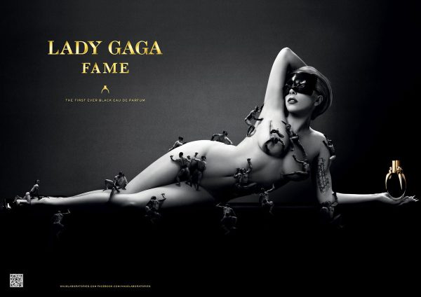 La campagne publicitaire du parfum de Lady Gaga est signée Steven Klein. Le photographe avait déja travaillé avec Lady Gaga pour le clip vidéo "Alejandro".