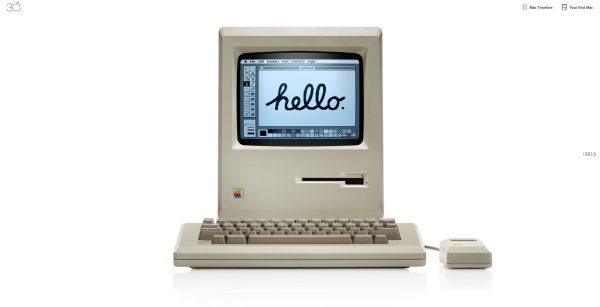 Du Macintosh original au Mac Pro, en passant par le Macintosh Portable ... un site en hommage aux 30 ans du Mac.