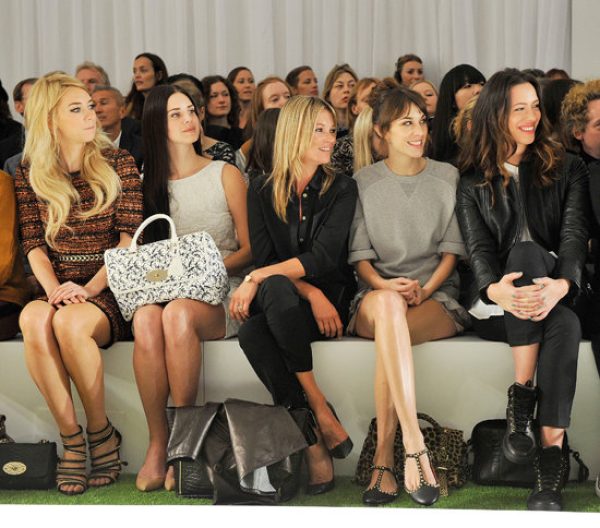 Mulberry Spring 2013 Front Row London Fashion Week