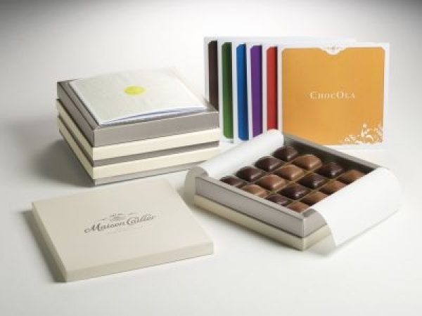 Les chocolats Maison Cailler de Nestlé.