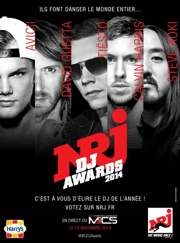 Les NRJ DJs awards ont récompensé David Guetta et Avicii.