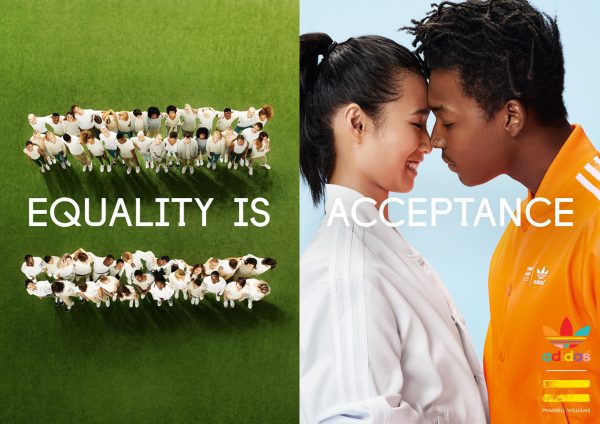 Pharrell Williams et Adidas signent une campagne optimiste.