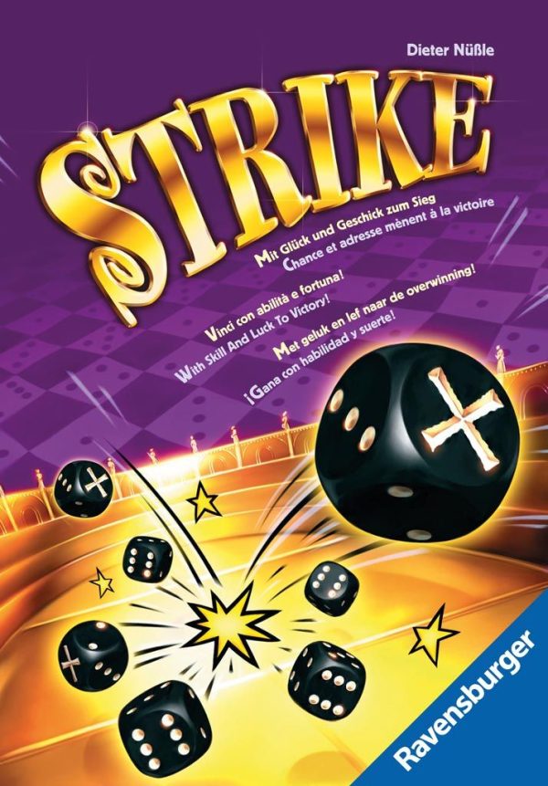 Strike, jeux d'adresse pour 2-5 joueurs à partir de 8 ans.