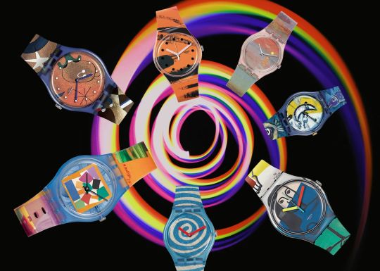 Swatch x tate modern la collab montres du printemps 2024