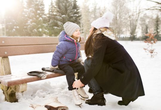Activites gratuites famille hiver suisse neige