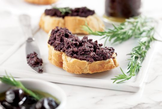 A heure apero on mise sur tapenade