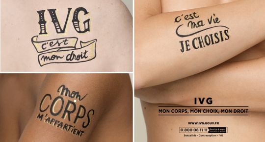 IVG: la campagne vidéo «mon corps, mon choix, mon droit»