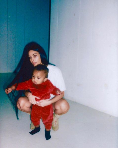 Kim Kardashian Ligne Vetements Enfants