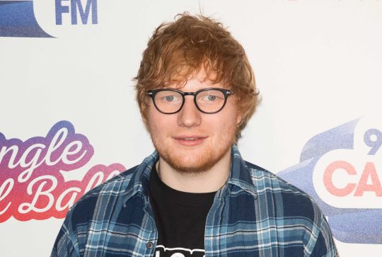 Ed Sheeran red carpet
