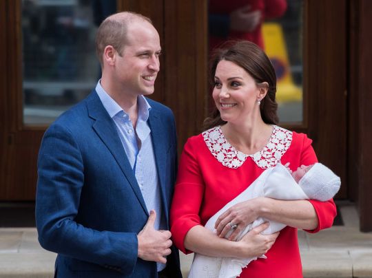 Kate middleton prince harry naissance 3eme enfant garcon prince 23 avril 2018