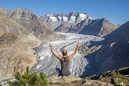 Nature et bien-être: nos idées pour découvrir le grand glacier d’Aletsch Arena