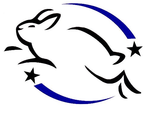 Le logo Leaping Bunny.