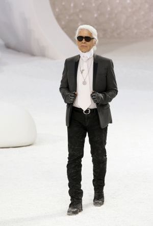 Le créateur Karl Lagerfeld.