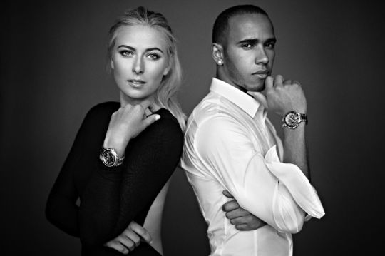Maria Sharapova et Lewis Hamilton, les ambassadeurs rebelles de TAG Heuer.