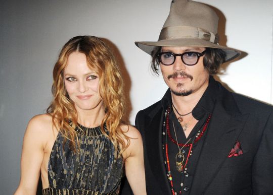 Vanessa Paradis et Johnny Depp.