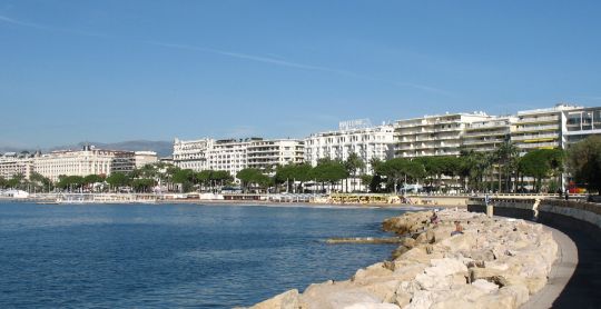 Cannes, La Croisette.