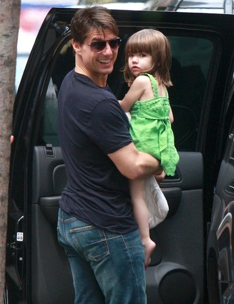 Tom Cruise et Suri.