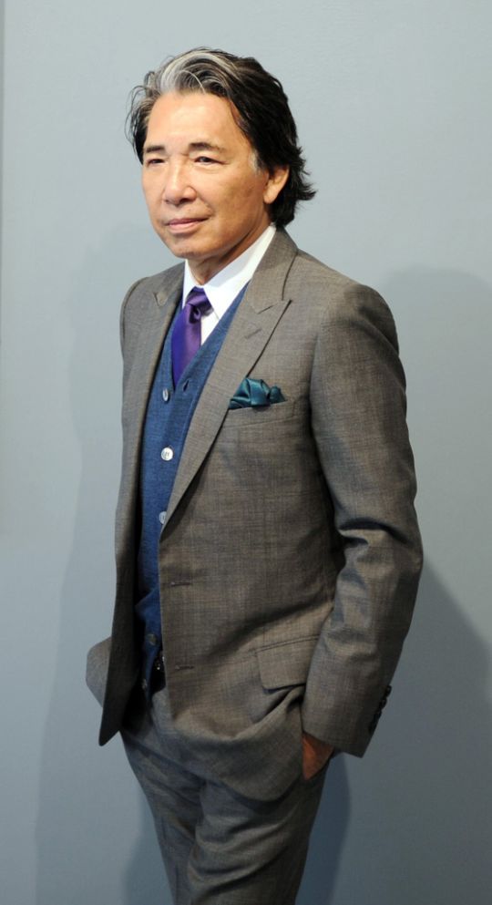 Le couturier japonais Kenzo Takada.