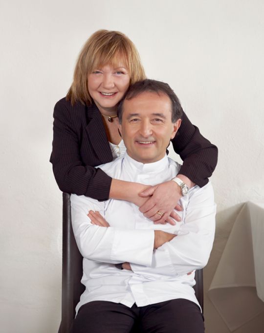 Christine & Carlo Crisci du restaurant du Cerf à Cossonay.