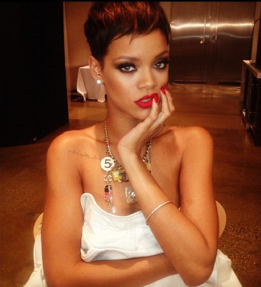 L'Instagram de Rihanna.