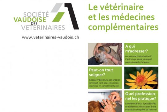 La brochure éditée et rédigée par le comité de la Société Vaudoise des Vétérinaires (SVV) pour le salon Animalia du mois d’octobre 2011.
