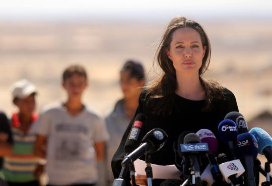 Le poignant discours d’Angelina Jolie pour dénoncer le sort des réfugiés syriens