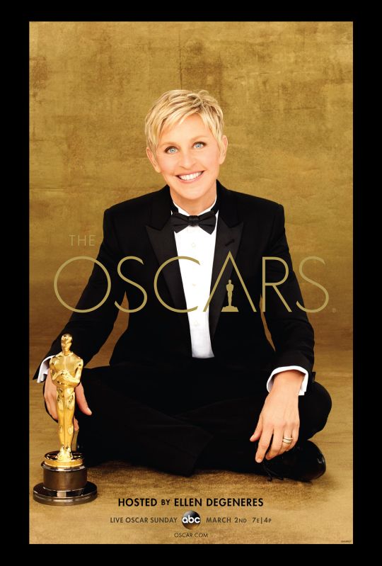 Ellen DeGeneres présentera le gala des Oscars 2014.
