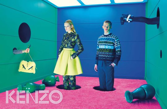 Campagne Kenzo automne-hiver 2014.